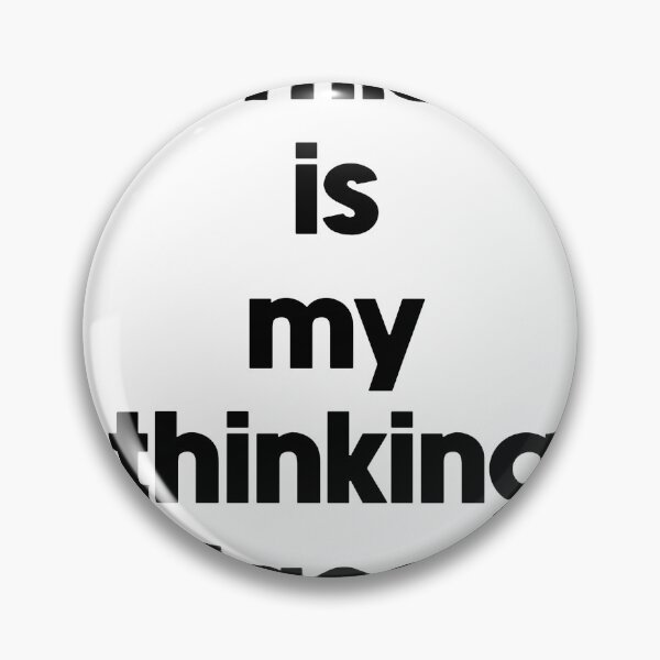Item preview, Text Typography This is my thinking face. Awkward Social Humor designed and sold by TypeboldStudio.