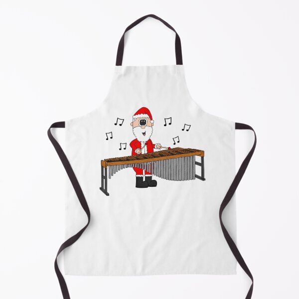 Item preview, Santa Playing Marimba, Christmas Percussionist Musician designed and sold by doodlerob.
