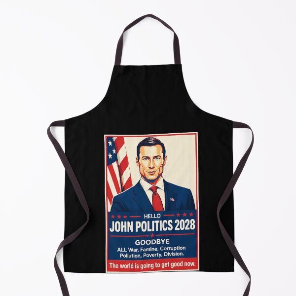 Item preview, Hello John Politics 2028 Patriotic Campaign Satire designed and sold by elderberry.