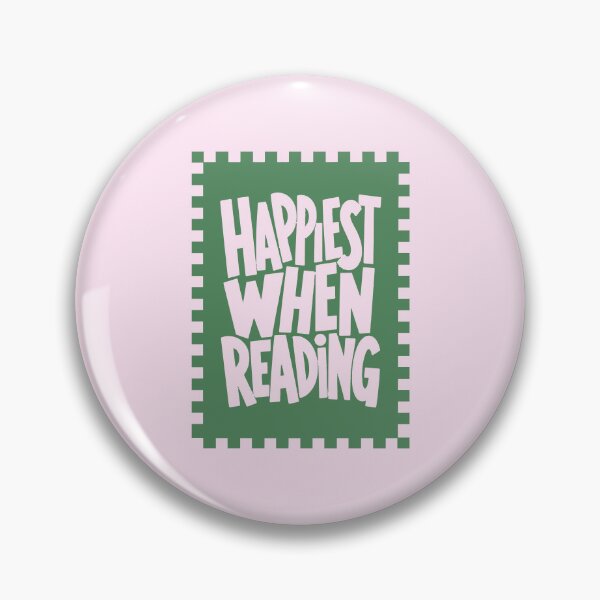 Item preview, Hapiest When Reading: Bookish Decor designed and sold by oneofthesedayys.