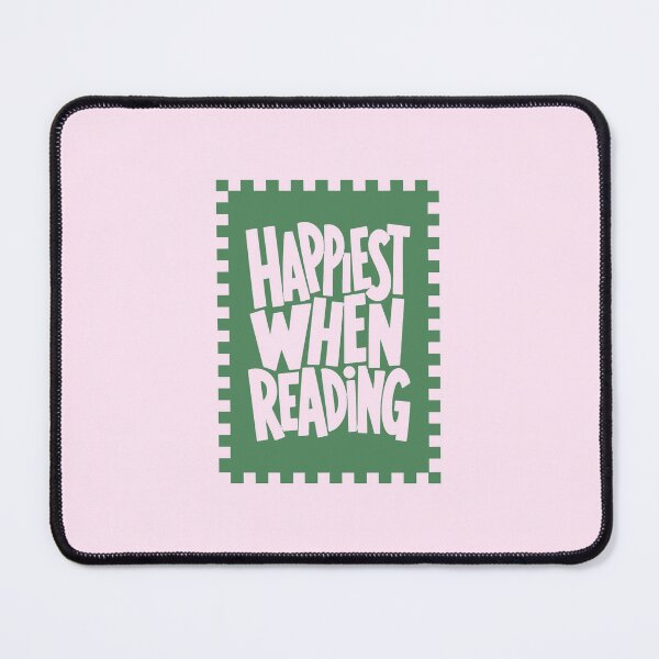 Item preview, Hapiest When Reading: Bookish Decor designed and sold by oneofthesedayys.