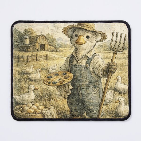 Item preview, 16. Duck Farmer Vintage Illustration designed and sold by สุธรรมาท ทองกร.