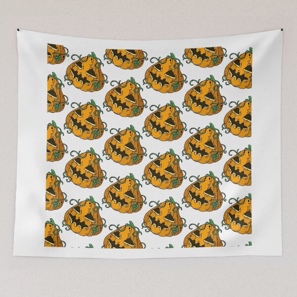 Item preview, Spooky Vintage Jack-O'-Lantern Pattern designed and sold by manojbalan1968.