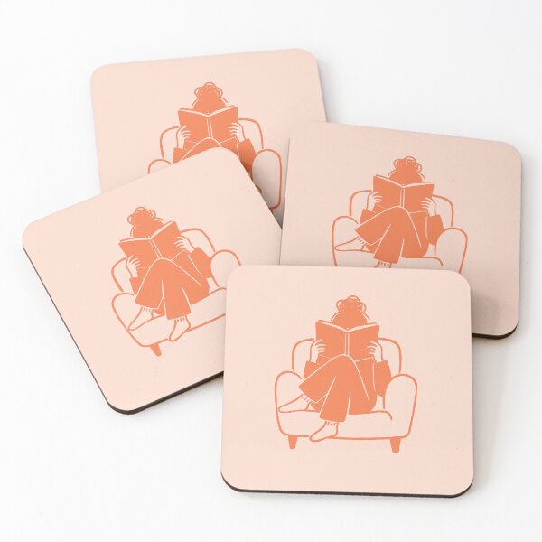 Item preview, Book Girl: Bookish Reading Corner Decor designed and sold by oneofthesedayys.