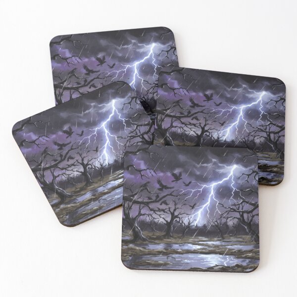 Item preview, Storm Over the Bone Orchard designed and sold by RedPeaStudio.