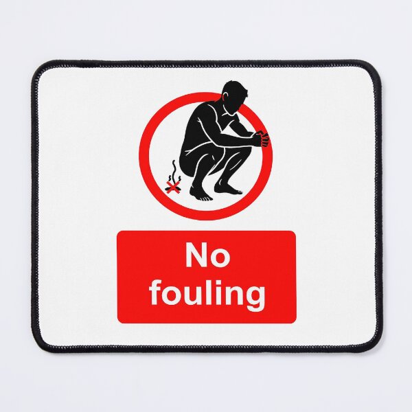 Item preview, NO FOULING FELLA designed and sold by SmARTNiki.