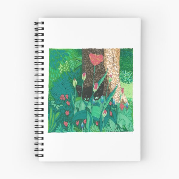 Item preview, Garden Panther designed and sold by Tiger's Eye Books.