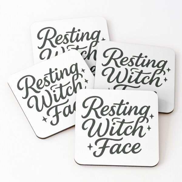 Item preview, Resting Witch Face Quote designed and sold by DustyCuriositie.