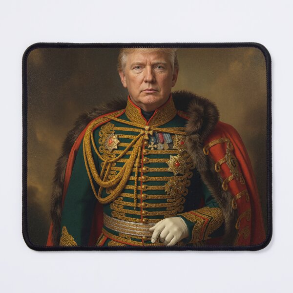 Item preview, Imperial Commander trump Portrait – Vintage Military Royalty Style | funny designed and sold by WishaArts.
