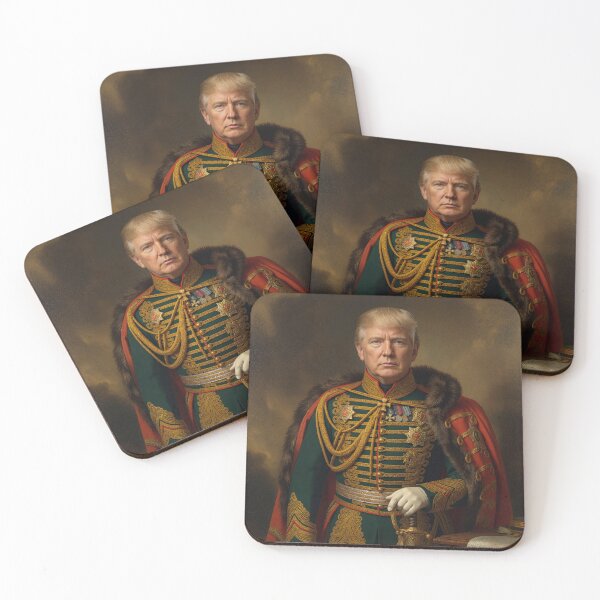 Item preview, Imperial Commander trump Portrait – Vintage Military Royalty Style |  funny designed and sold by WishaArts.