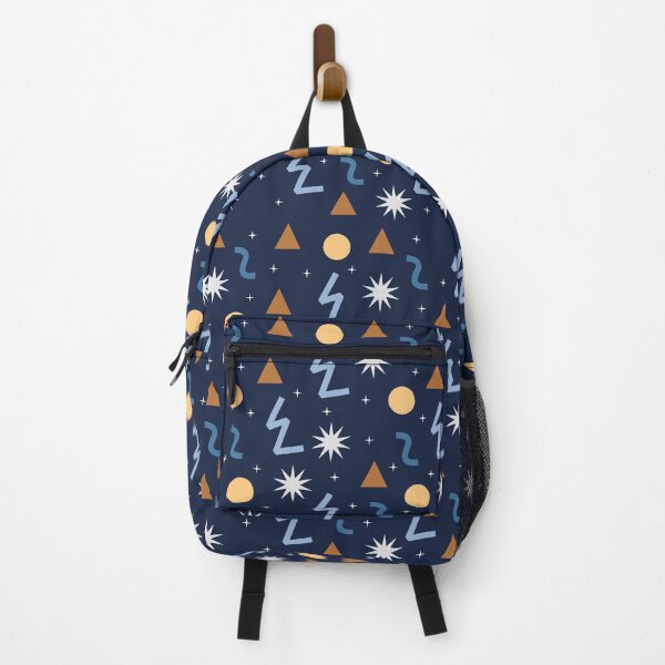 Item preview, Abstract Winter Night Geometric Stars Pattern designed and sold by Kimos Creative Store.