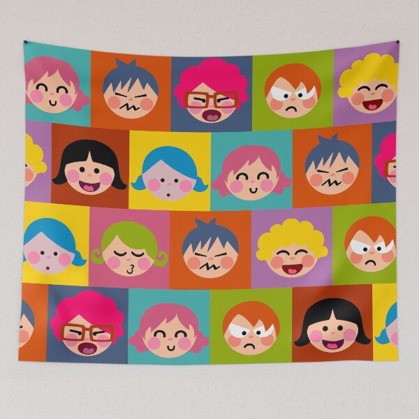 Item preview, Children's Faces designed and sold by Sonia Pascual Izquierdo.