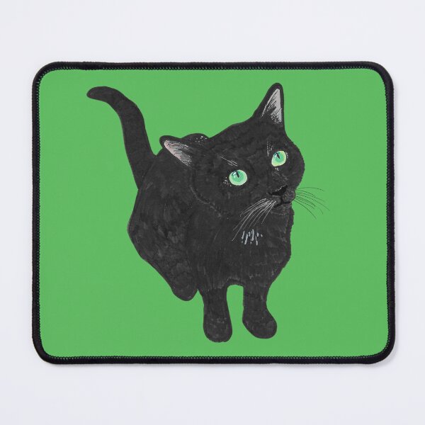Item preview, Cute black cat designed and sold by Tiger's Eye Books.
