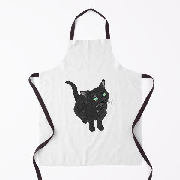 Item preview, Cute black cat designed and sold by Tiger's Eye Books.