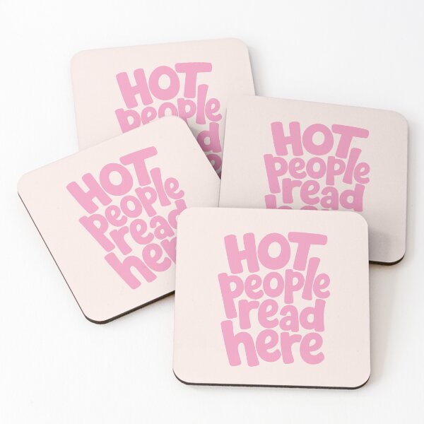 Item preview, Hot People Read Here: Bookish Decor designed and sold by oneofthesedayys.