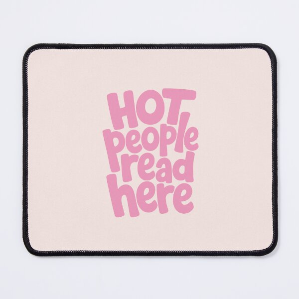 Item preview, Hot People Read Here: Bookish Decor designed and sold by oneofthesedayys.