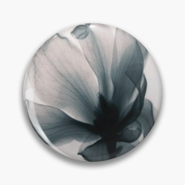 Item preview, Minimalist Monochrome Floral Circle Sticker | Abstract Botanical Aesthetic designed and sold by velvetwings.