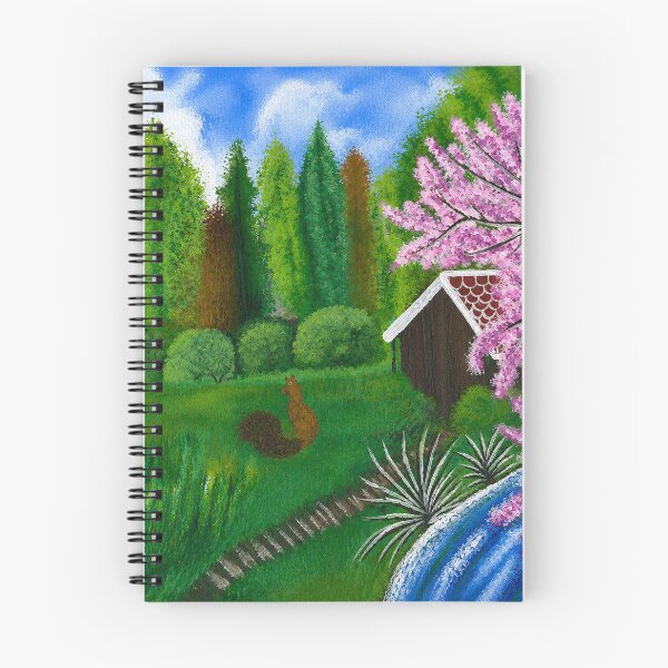 Item preview, Forest Dreams | Original Acrylic Landscape Painting designed and sold by AnnekeJordaan.