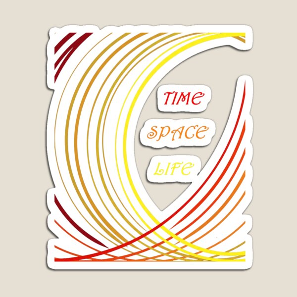 Item preview, Time, Space, Life designed and sold by JAZGraphic.
