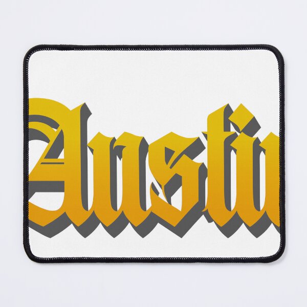 Item preview, Austin text designed and sold by Sticktle.