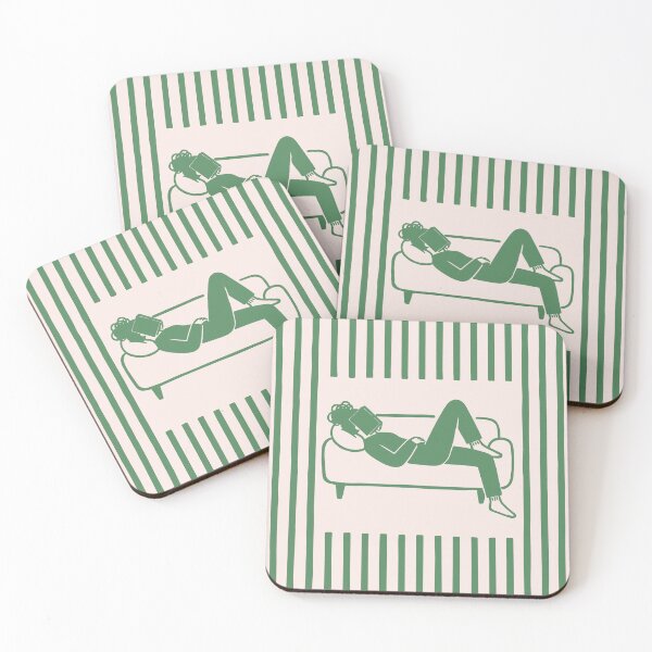 Item preview, Book Girl: Bookish Reading Corner Decor designed and sold by oneofthesedayys.