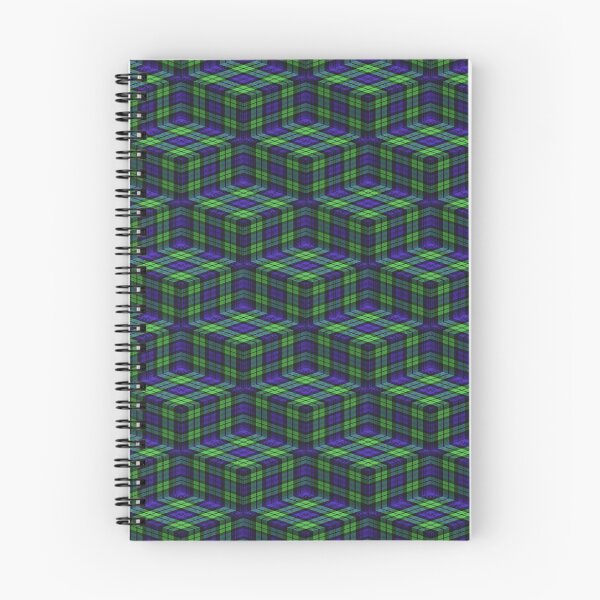 Item preview, Black Watch Tartan Ziggurat (Pattern) designed and sold by Cathedral of Curiosity.