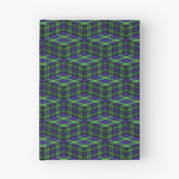Item preview, Black Watch Tartan Ziggurat (Pattern) designed and sold by Cathedral of Curiosity.