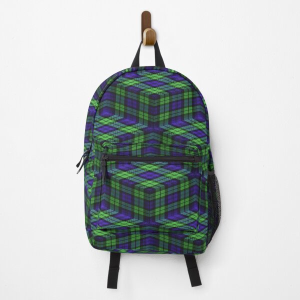 Item preview, Black Watch Tartan Ziggurat (Pattern) designed and sold by Cathedral of Curiosity.