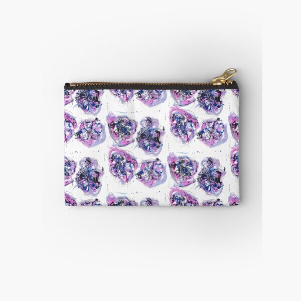 Item preview, Abstract painted roses in pink purple designed and sold by SillyGhoul.