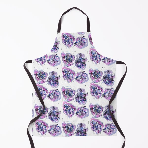 Item preview, Abstract painted roses in pink purple designed and sold by SillyGhoul.