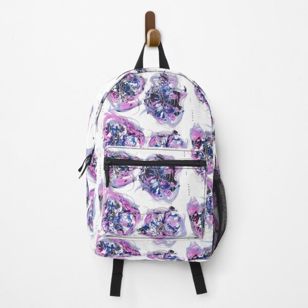 Item preview, Abstract painted roses in pink purple designed and sold by SillyGhoul.