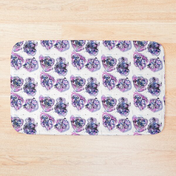 Item preview, Abstract painted roses in pink purple designed and sold by SillyGhoul.