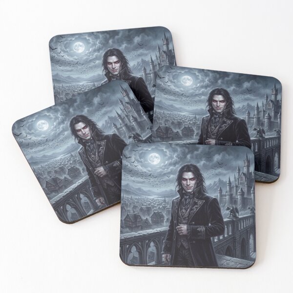 Item preview, Gothic Vampire Lord in Moonlight designed and sold by AnnArtshock.