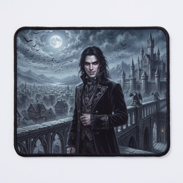 Item preview, Gothic Vampire Lord in Moonlight designed and sold by AnnArtshock.