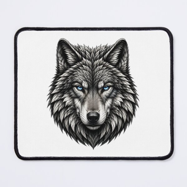 Item preview, Blue Eyes Wolf Design designed and sold by Limitless expressions - wear your mindset .