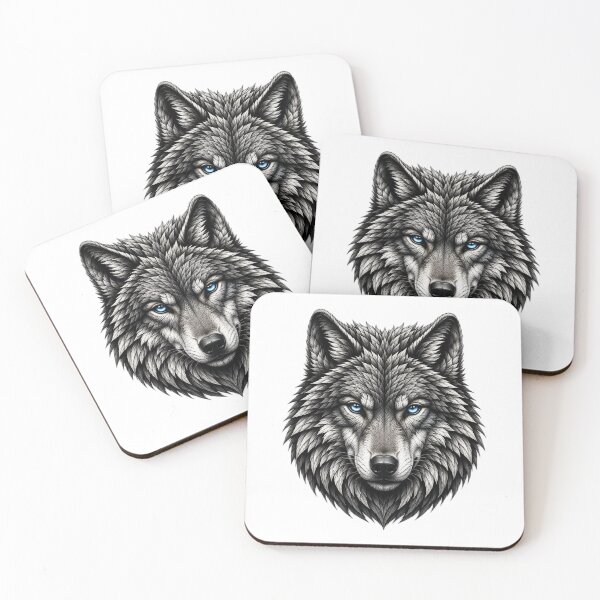 Item preview, Blue Eyes Wolf Design designed and sold by Limitless expressions - wear your mindset .