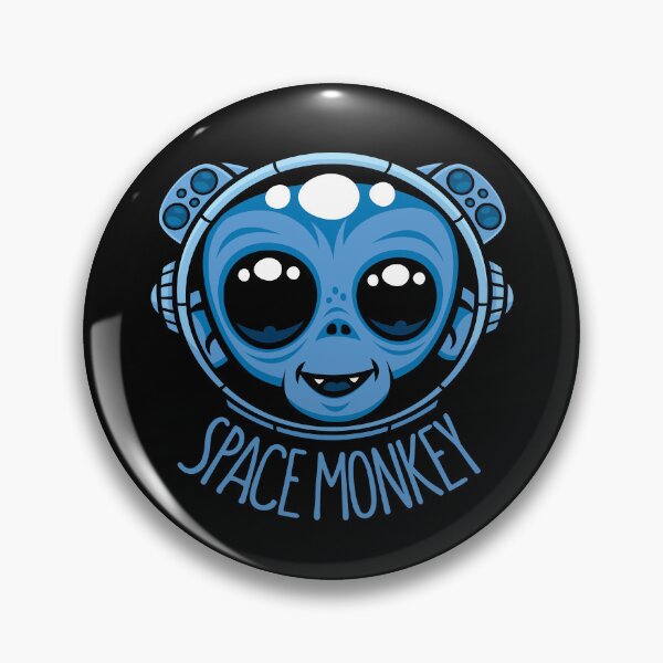 Item preview, Whimsical Space Monkey Astronaut designed and sold by fizzgig.