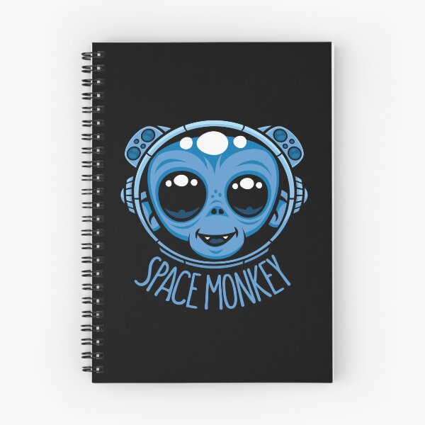 Item preview, Whimsical Space Monkey Astronaut designed and sold by fizzgig.