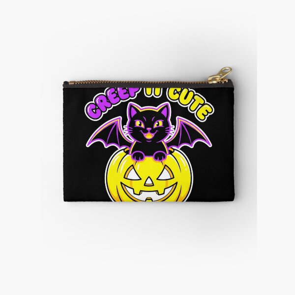 Item preview, Creep It Cute Halloween Bat Cat Pumpkin Spooky Cute designed and sold by TeNovaStudio.