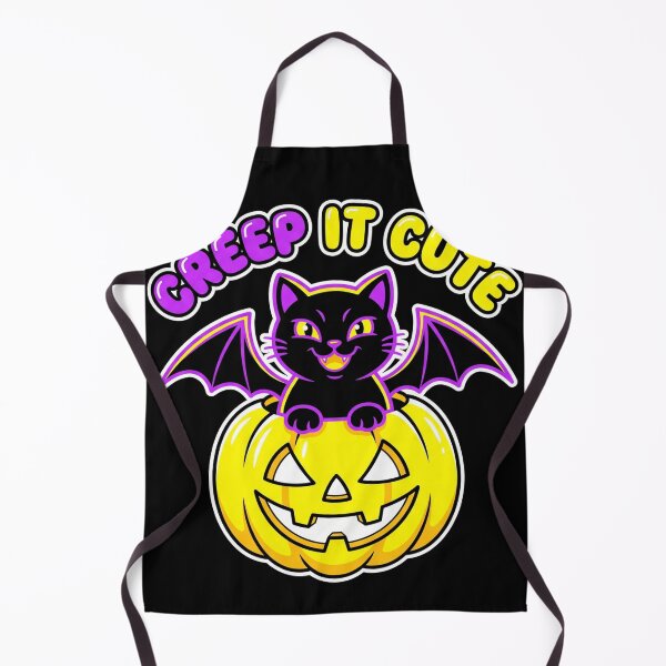 Item preview, Creep It Cute Halloween Bat Cat Pumpkin Spooky Cute designed and sold by TeNovaStudio.