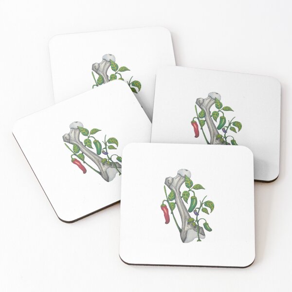 Item preview, femur and jalapeño peppers designed and sold by JJPA-C.
