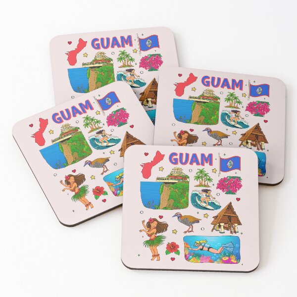 Item preview, Hafa Adai Guam Island Life and Culture Doodle designed and sold by mashmosh.