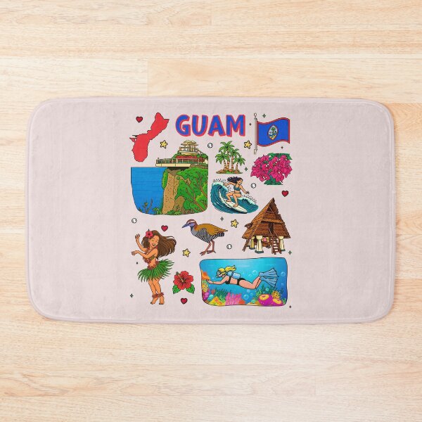 Item preview, Hafa Adai Guam Island Life and Culture Doodle designed and sold by mashmosh.