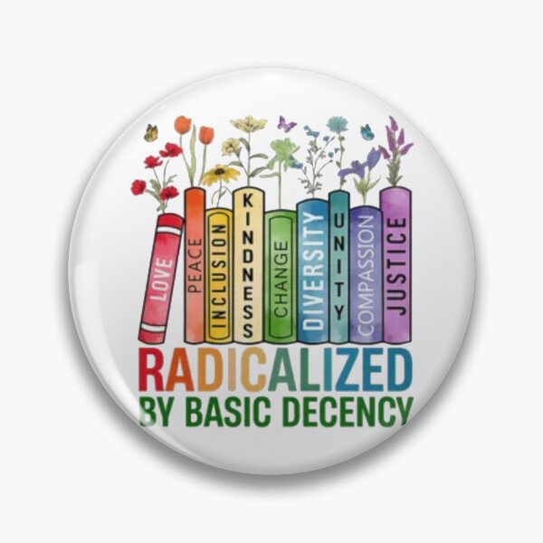 Item preview, Radicalized by Basic Decency Books  | Kindness, Unity & Justice  designed and sold by Gbriel3.