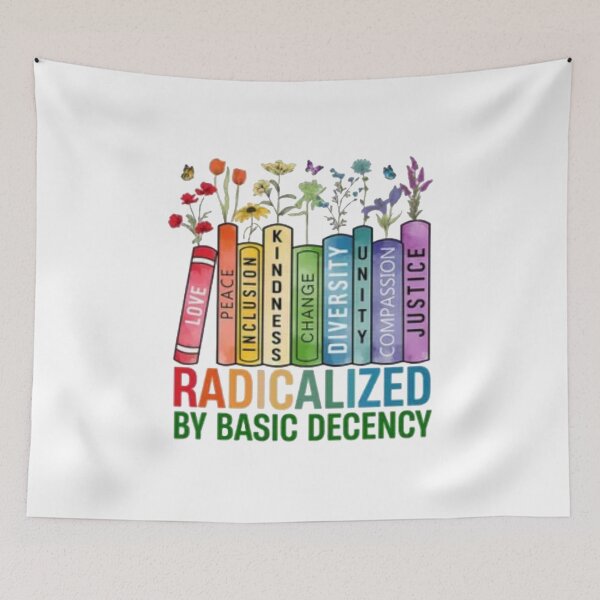 Item preview, Radicalized by Basic Decency Books  | Kindness, Unity & Justice  designed and sold by Gbriel3.