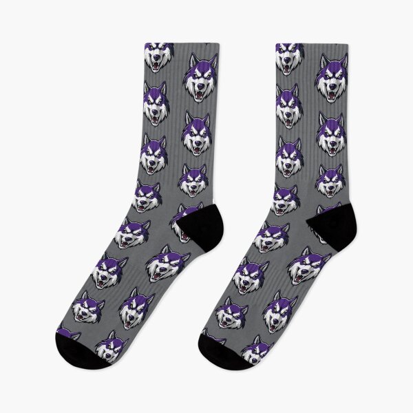 Item preview, Husky Huskies  -  Purple - Mascot // School Spirit College Team Cheer designed and sold by Aubergine Designs.