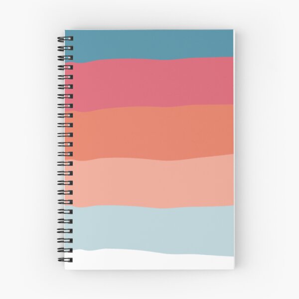 Item preview, Abstract Sunset Waves Retro Color Block Pattern designed and sold by Kimos Creative Store.