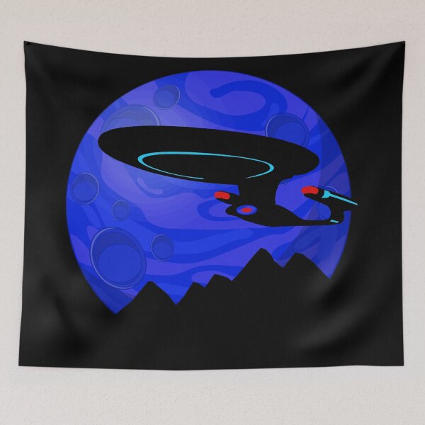 Item preview, Enterprise D Planetfall designed and sold by Pop Culture Shirts.