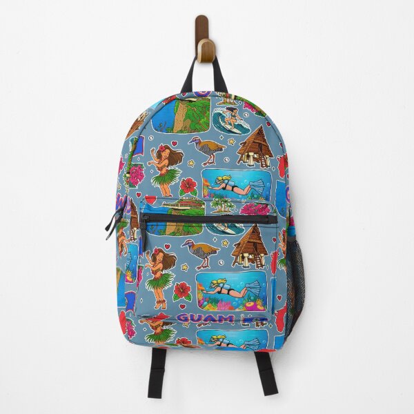 Item preview, Guam Vacation Souvenir Iconic Landmarks Collage designed and sold by mashmosh.