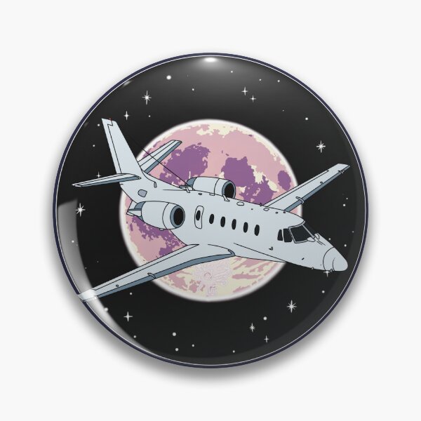 Item preview, Cessna Citation Jet Flying at Night Aviation Design designed and sold by skye-studio.